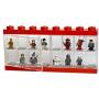 LEGO Minifigure 16 Display Case, Large, Red