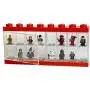 LEGO Minifigure 16 Display Case, Large, Red LEGO Minifigure 16 Display Case, Large, Red