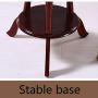 Safe and Practical Birch Coat Rack, Living Room Bedroom Assembled Wooden Clothes Rack, Floor-Standing Vertical Hanger, 45 180 cm Redwood Color