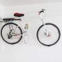 Newood Storage Vanity Mirror, Bike Pedal Wall Mount Bike Hanger Owl Shape Bicycle Bike Wall Mount Hanger