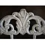 Bathroom Towel Hook, Entrance Coat Hook Rack, Antique White or Pick Color, Handpainted Cast Iron Bathroom Hanger