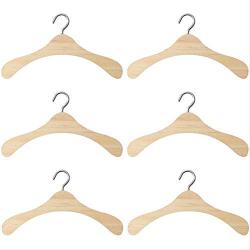 KIPB 10pcs 12CM Mini Non-Slip Laundry Hook Clothes Hangers Space Saving Drying Rack for Dolls Sweaters Shirts Dresses