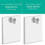 Alcoon 2 Pack Large Metal Magnetic Push Pins Silver Push Pin Magnets Hooks Hanger Idear for Hanging Coat, Bags, Jackets, Umbrellas, Backpack Alcoon 2 Pack Large Metal Magnetic Push Pins Silver Push Pin Magnets Hooks Hanger Idear for Hanging Coat, Bags, Jackets, Umbrellas, Backpack