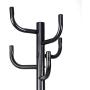 Hooks Coat Rack clothes Hat Shoes Umbrella Purse Holder Hanger Hall Stand Tree Black Metal New