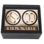 SHZICMY Automatic Watch Winder Display Box, 4+6 Automatic Rotation Leather Wood Watch Winder Storage Display Boxes Watch Case (USA Stock) (Black) SHZICMY Automatic Watch Winder Display Box, 4+6 Automatic Rotation Leather Wood Watch Winder Storage Display Boxes Watch Case (USA Stock) (Black)