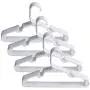 Thsinde 40-Pack Plastic Childrens Hangers,Clothes Hangers Value Pack for Closet - White