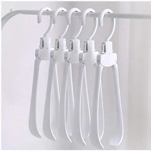 10pcs Creativity Magic Clothes Hanger Stand Broad Shoulders Plastic Fold Organizer 10pcs Creativity Magic Clothes Hanger Stand Broad Shoulders Plastic Fold Organizer