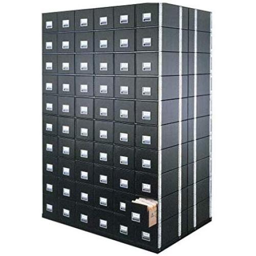 Bankers Boxes 00512 STAXONSTEEL Storage Boxes Drawer, Legal, Steel Frame, Black (Case of 6)