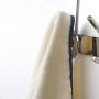 Dseap Over The Door Hook Hanger, Over The Door Towel Rack, for Coat Clothes Hat Towel Bathroom, Chromed