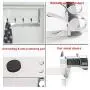 Dseap Over The Door Hook Hanger, Heavy Duty Over The Door Towel Rack Coat Rack for Clothes Hat Towel, Chromed