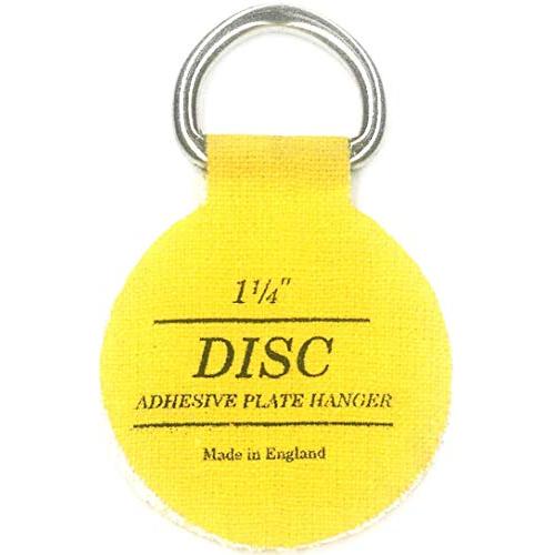 Flatirons Disc Adhesive Plate Hangers, 1.25 Inch, 6 Pack