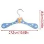 Tebatu Pet Dog Child Clothes Hanger Cartoon Design Resin Animal Cute Wooden Hangers