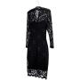 HANGERWORLD 10 Black 17inch Satin Padded Top Coat Clothes Garment Dress Hangers