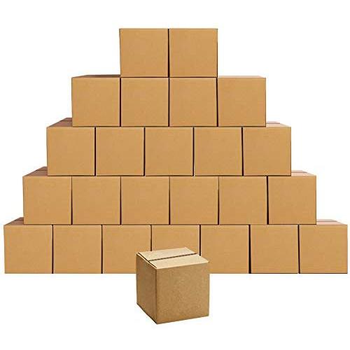 EdenseeLake Cardboard Boxes 6 x 6 x 6 inches Small Shipping Boxes, 25 Pack