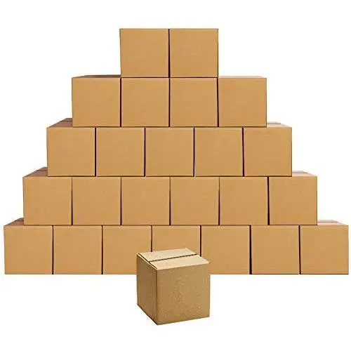 EdenseeLake Cardboard Boxes 6 x 6 x 6 inches Small Shipping Boxes, 25 Pack EdenseeLake Cardboard Boxes 6 x 6 x 6 inches Small Shipping Boxes, 25 Pack