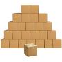 EdenseeLake Cardboard Boxes 6 x 6 x 6 inches Small Shipping Boxes, 25 Pack