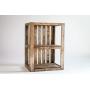 DarlaStudio 66 End Table/Nightstand Wood Crate