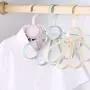 MEIYIN Petal Scarf Hook Frame Multifunctional Clothes Hanger Tie Storage Rack Belt Holes Holder MEIYIN Petal Scarf Hook Frame Multifunctional Clothes Hanger Tie Storage Rack Belt Holes Holder