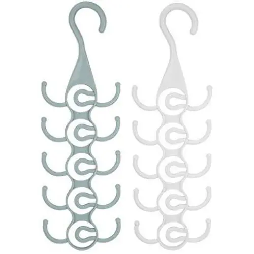 10pcs Random Color Multifunction Clothes Hanger Clothing Hanger Rack Closet Organizer for Ties Belts Storage Racks Wardrobe Drying Rack Scarf Hang 10pcs Random Color Multifunction Clothes Hanger Clothing Hanger Rack Closet Organizer for Ties Belts Storage Racks Wardrobe Drying Rack Scarf Hang