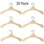 10pcs 12CM Wooden Non-Slip Space Saving Mini Laundry Hook Clothes Hangers Drying Rack for Dolls Shirts Dresses Sweaters(5 Pieces/Lot)(Random Color) 10pcs 12CM Wooden Non-Slip Space Saving Mini Laundry Hook Clothes Hangers Drying Rack for Dolls Shirts Dresses Sweaters(5 Pieces/Lot)(Random Color)