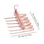 HJYPYJ Magic Hanger,Multifunction Telescopic Folding Hangers,Layered Storage Removable Hook Pants Rack Hanger,Space-Saving Organizer Hangers, Strong Bearing Capacity/Gray / 2 pcs