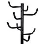 Metal Coat Hat Rack Clothes Hanger Tree Stand Hall Umbrella Holder Hooks Black Metal Coat Hat Rack Clothes Hanger Tree Stand Hall Umbrella Holder Hooks Black