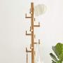 AIDELAI Coat Rack Entrance Coat Rack Beech Clothes Shelf Modern Minimalist Bedroom Hanger European Style Creative Hanger (Color : D) AIDELAI Coat Rack Entrance Coat Rack Beech Clothes Shelf Modern Minimalist Bedroom Hanger European Style Creative Hanger (Color : D)