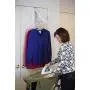 InstaHanger Closet Organizer, The Original Folding Drying Rack, Wall Mount, Includes &quotOver Door Bracket" For 1 3/8" Thick Doors Only