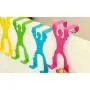 OPDENK 2 pcs Creative Humanoid Hook Door Hanger Clothes Hat Hook Furniture Decoration Novelty Household (Green)