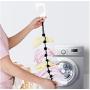 5pcs Random Color Portable Bathrooms Cloth Hanger Rack Clothespin Clothes Hangers Socks Saving Space Hanger Cabide Underwear Sock Cleaning Aids