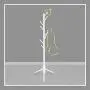 Milliard Kids Coat Tree Rack Hanger Wooden White Rack Organizer Furniture Milliard Kids Coat Tree Rack Hanger Wooden White Rack Organizer Furniture