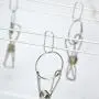 Rose Auroma Stainless Steel Clothes Drying Rack Sock Hanger with 20 Overstriking Wire Clothespins, Drying Hanger for Drying Clothing Towels/Diapers/Underwear/Bars Rose Auroma Stainless Steel Clothes Drying Rack Sock Hanger with 20 Overstriking Wire Clothespins, Drying Hanger for Drying Clothing Towels/Diapers/Underwear/Bars