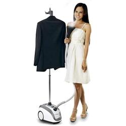 PurSteam - 2019 Official Partner of Fashion - Full Size Steamer for Clothes, Garments, Fabric - Professional Heavy Duty - 4 Steam Levels Producing Perfect Continuous Steam