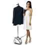 PurSteam - 2019 Official Partner of Fashion - Full Size Steamer for Clothes, Garments, Fabric - Professional Heavy Duty - 4 Steam Levels Producing Perfect Continuous Steam