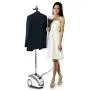 PurSteam - 2019 Official Partner of Fashion - Full Size Steamer for Clothes, Garments, Fabric - Professional Heavy Duty - 4 Steam Levels Producing Perfect Continuous Steam
