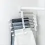 Best Design 2019 5 in 1 Pant Rack Shelves Stainless Steel Clothes, Black Hangers, Pants Organize, Scarves Organizer, Pants Hangars, Closet Hanger, Closet Organizer, Metal Hangers