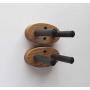 Oak Ukulele Wall Mount Hanger, Hook, holder, 2 Pack Oak Ukulele Wall Mount Hanger, Hook, holder, 2 Pack