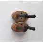 Oak Ukulele Wall Mount Hanger, Hook, holder, 2 Pack