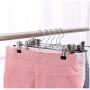 10PCS Stainless Steel Trousers Rack Clip Anti-Slip Clothespin Pants Clamp Clothes Hanger 10PCS Stainless Steel Trousers Rack Clip Anti-Slip Clothespin Pants Clamp Clothes Hanger