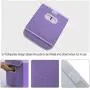 uxcell Collapsible Fabric Storage Bins Cubes Baskets Containers with Dual Plastic Handles, Foldable Fabric Drawer Organizer Storage Boxes with Lid for Home Closet Bedroom Purple uxcell Collapsible Fabric Storage Bins Cubes Baskets Containers with Dual Plastic Handles, Foldable Fabric Drawer Organizer Storage Boxes with Lid for Home Closet Bedroom Purple