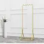 Coat Racks Home Storage Floor-Standing Solid Wood Wavy Hanger Coat Rack for Bedroom Living Room Door Hanger Multifunctional (Size : 39-inches）