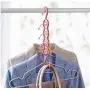 10PC Random Color Creative Anti-Slip Clothes Hanger Decoration Multilayer Windproof Plastic Hanger Fixed Holder Buckle Household Hanger 10PC Random Color Creative Anti-Slip Clothes Hanger Decoration Multilayer Windproof Plastic Hanger Fixed Holder Buckle Household Hanger
