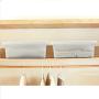 Wekiog Versatile Storage Organizer Plastic Bins with Lids, White 2 Packs, 14 Quart.