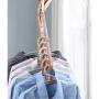 SUNTRADE 3PCS Space Saving Multi-Function Hangers Nine-Hole Hanger Heavy Clothes Suit Pants Coat Skirt