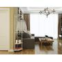 DTTXTD Hanger Floor Coat Rack Coat Rack Hanger Clothes Rack Floor Clothes Creative Coat Rack, White, Height: 172cm