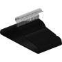 Moralty 100 PCS Non Slip Velvet Clothes Suit/Shirt/Pants Hangers Black