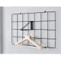 iDesign Jayce Metal Hanger Hook for Modular Grid Wall System, Storage Hooks for Kitchen, Bathroom, Bedroom, Office, Basement, Garage 7.63&quot x 1&quot x 4.56&quot - Matte Black