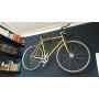 Play-Haus Design Walnut and Steel Indoor Bicycle Wall Mount Hanger Rack