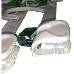 Set of 24 3 x 10 Plastic Clip Clothes Hangers