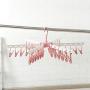 dissylove Clip and Drip Clothes/Laundry Drying Hanger,The Best Laundry Hanger for Clothes Bras Lingerie | 36 Clips